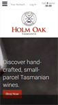 Mobile Screenshot of holmoakvineyards.com.au